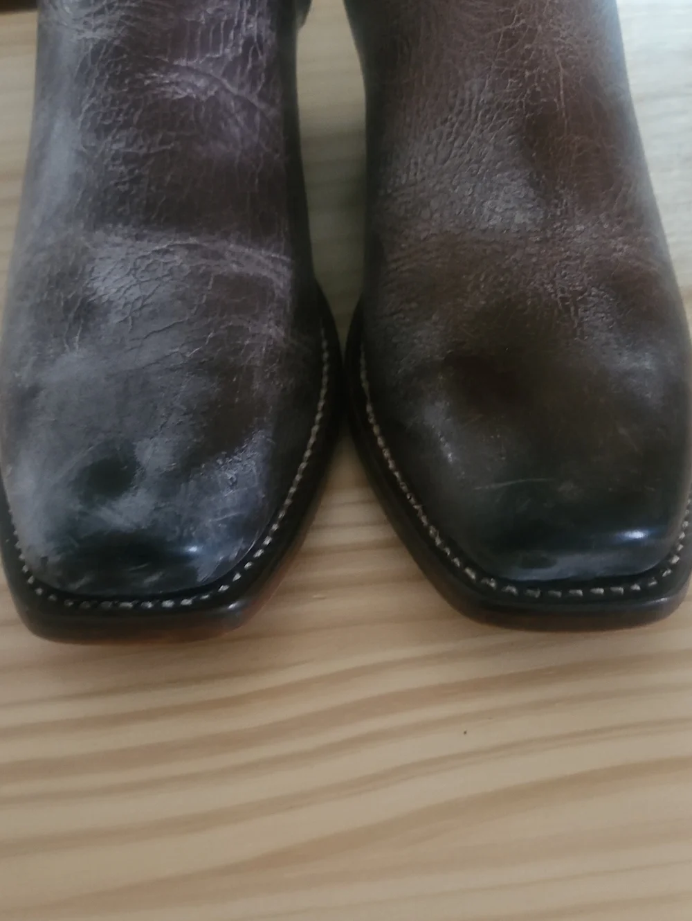 Cleo & Wolf Leather Cowboy Boots